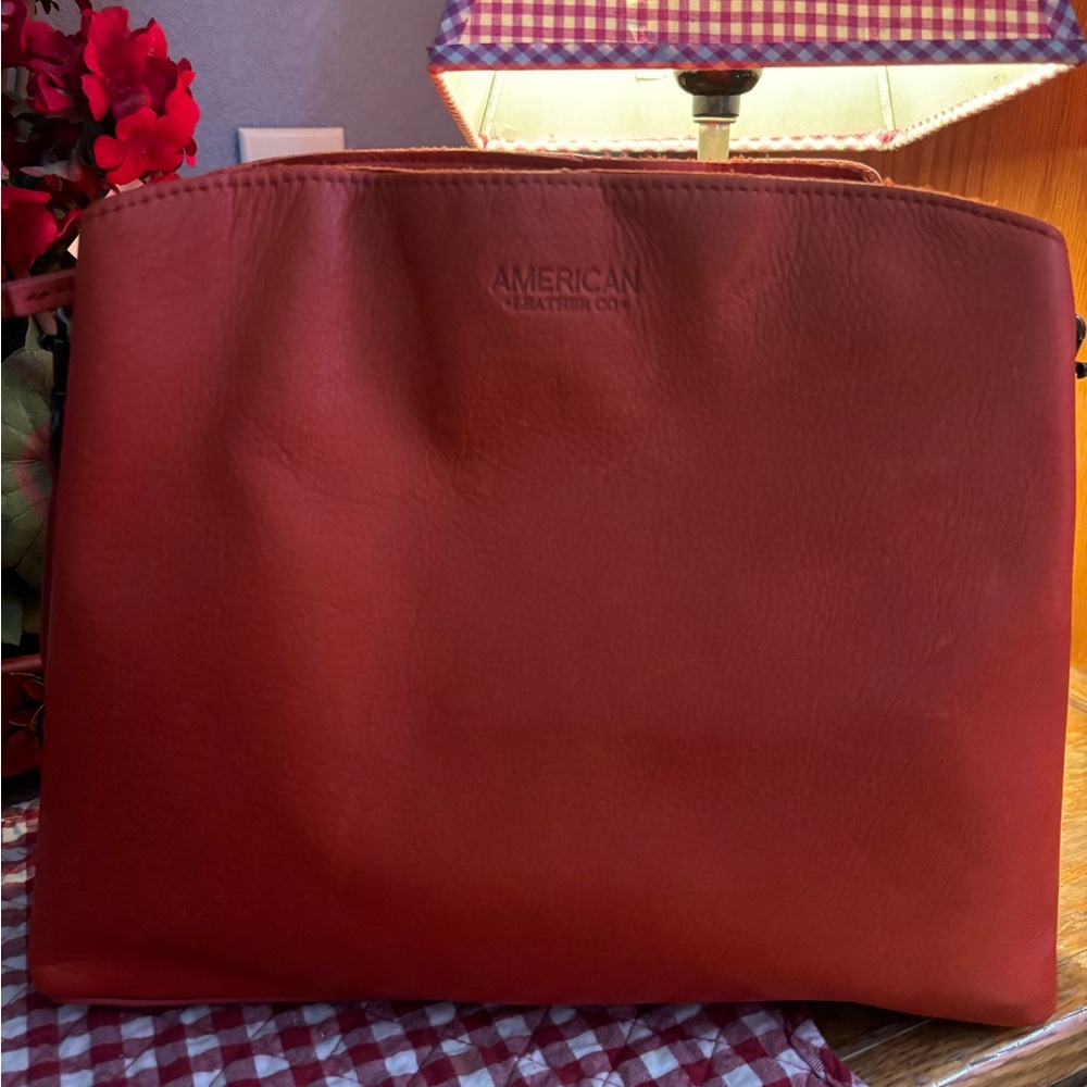 American Leather Shoulder Bag